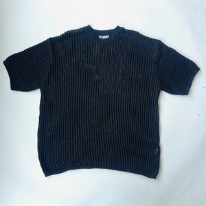 ZARA men’s short-sleeve crocheted sweater, NEW  without tags (never worn)
